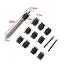13Pcs Double Sided 3/8" Rotary Spot Weld Cutter Remover Drill Bit Newest Useful