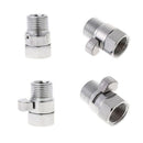 G1/2" Full Brass Flow Quick Control Shut-OFF Valve Shower Head Hand Water Saver