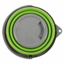 Collapsible Folding Pop-Up 5L Buckets Lids Green Camping NEW Colour:Green