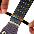Guitar Scale Stickers For Electric Guitar Colorful Stickers Black V5D1