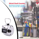 4 Digit Number Handheld Tally Counter Digital Golf Clicker Training Counter