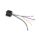 1Pcs 5 Pin Cable Relay Socket Harness Connector DC 12V for Car  Gn