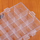 Portable Watercolor Palette Oil Paint Case Tray with Lid Clear Plastic Box