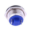 19mm Waterproof Momentary Stainless Steel Push Button Switch A