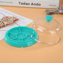6 Slots Watch Vacuum Dust Sheet Cover with Tray Watch Movement Repair Tools