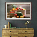 5D DIY Full Drill Diamond Painting Colorful Fruits Cross Stitch Embroidery