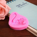 Cute Swan Silicone Fondant Cake Decorating Mold Cookie Pastry Baking Mould TO
