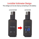 Motorcycle SAE to USB Cable Adaptor Dual USB Cell Phone Charger & Voltmeter BX