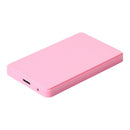 USB 3.0 HDD Box 2.5 inch Serial Port SATA SSD Hard Drive Enclosure (Pink) A
