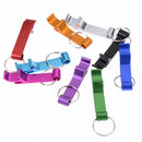 1PCS Bottle Opener Key Ring Chain Keyring Keychain Metal Beer Bar Tool Claw3cO