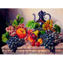 Diy Diamond Embroidery Still Life,Fruit,Full Drill Diamond Painting Cross S