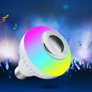 Bulb Speaker Bluetooth LED Light Music RGB Color Wireless Remote Contr AFE