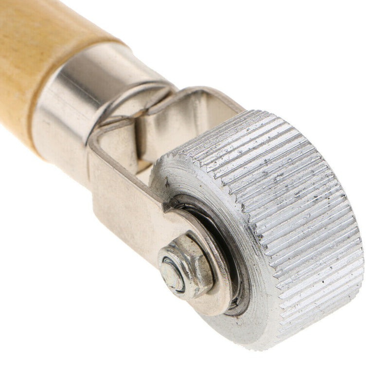 Wooden Handle Car 37mm Bearing Tire Patch Roller Puncture Repair Tool 20mm