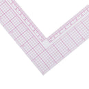 Tailor Drawing Craft Tool L-shape Ruler Sewing Square Curve Ruler Plastic Ga ME