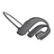 Waterproof Open Ear Bone Conduction Headphones Stereo Earphones with Mic