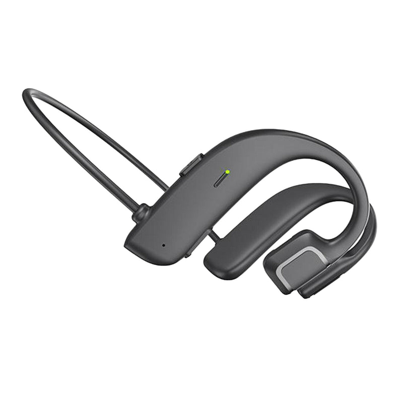 Waterproof Open Ear Bone Conduction Headphones Stereo Earphones with Mic