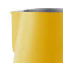 Stainless Steel Milk Frothing Jug Frother Coffee Latte Container Yellow