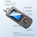 T12 USB Bluetooth 5.0 Audio Transmitter Receiver with LCD Mic AUX for PC Car