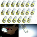4/10X T10 20-SMD LED Bulb Super Bright Car Lights - 194 2825 W5W 168 New A0 V0F2