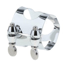 Professional Alto Saxophone Mouthpiece Ligature Metal Clip Fastener Double