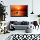 5D DIY Full Drill Diamond Painting Sunset Embroidery Mosaic Kit Home Decor