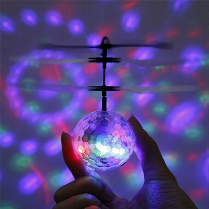 Fantastic Infrared Induction Drone Flying Flash Disco Colorful Shining LED LU5M1