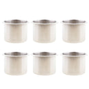 6x Recessed Cup Drink Bottle Holder for Marine Boat RV Camper Stainless Steel