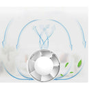 Quiet 4 inch 100 CFM Inline Duct Fan - Ventilation Exhaust Fan for Marine Boat,