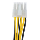 4pin to 8pin motherboard cpu power adapter cable power supply lin Kw