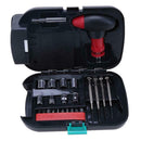 Portable Home Car Alloy Steel Repairing Tool Combination Kit with LED Light
