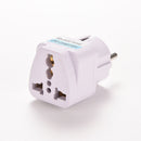 New Universal to Schuko Germany Travel Adapter Type F AC Power Plug Adaptor LJ