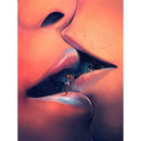 5D DIY Full Drill Diamond Painting Romantic Kiss Cross Stitch Embroidery
