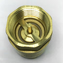 Full Brass Double Inner Wire Vertical Check Valve One Way Check Valve DN25