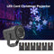 Christmas Pattern LED Projector Colorful Rotating KTV DJ Disco Lamp (EU B) A
