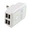 UK MAINS WALL 3 PIN PLUG ADAPTOR CHARGER 4-USB PORTS FOR PHONES TABLES 5V 3.5A