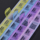 28 Compartments Plastic Pills Box Portable Home Pills Storage Organizer