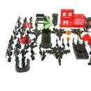 3300Pcs Army Men Action Figures -Soldier and Army Base Set Accessories