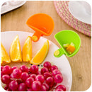 1PCS Home Cutlery Dip Clips Flavored Dish For Spice Tomato Sauce Nutshell B4S4