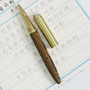 0.7mm Wood Ballpoint Pen Copper Sandalwood Business Roller Ball Pen Office