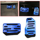 Universal Automatic Car Gas Brake Accelerator Foot Pedal Non-Slip Pad Cover Blue