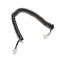 6.5FT Black Telephone Handset Phone Extension Cord Curly Coil Line Cable new ON