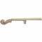 Hand Carved Maple 4 string 4/4 Violin Parts Violin Neck And Fingerboard Unf