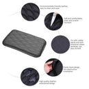 Universal Car Armrest Box Cover Center Console Cushion Hand Pad Handrail Bo R1U8