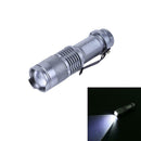 Portable Zoomable Aluminum Waterproof Flashlight Torch Light Home Lighting