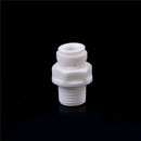 5X 1044 1/4'' Plastic Push Fit Tube 1/4'' Thread Male Connect RO Water FilterR^i