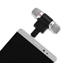 Mini Stereo Microphone Audio Sound Recorder with 3.5mm Jack for Smart Phone LJ