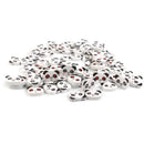 100 Cute Panda Wooden Buttons Sewing Crafts DIY Scrapbooking Cardmaking 23mm