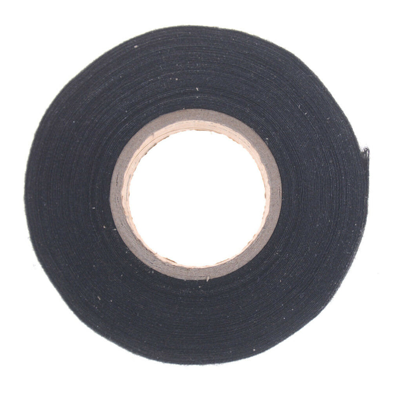Black 32mm*12m Adhesive Cloth Fabric Tape Cable Looms Wiring Harness OZ J Gw