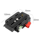 P200 Quick Release Plate Aluminium Alloy Clamp Tripod for Manfrotto 501 Q