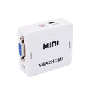 VGA Audio to HDMI Converter Box Adapter for HD 1080P Analog to Digital HDTV